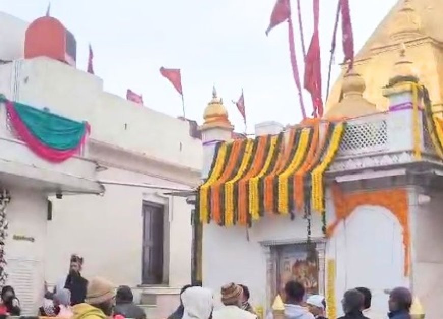 श्रद्धालुओं और पर्यटकों ने श्री नैना देवी माता के दरबार में पहुंचकर नए साल का किया स्वागत  