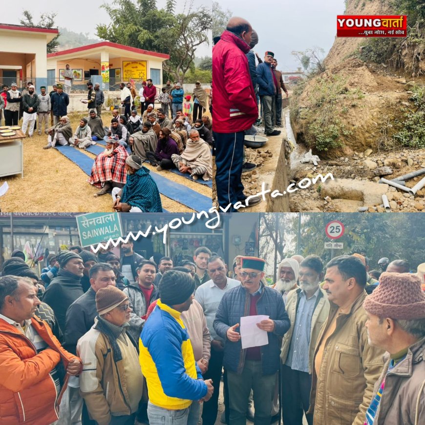 जाबल का बाग से त्रिलोकपुर सड़क के चौड़ीकरण एवं मेटलिंग कार्य पर व्यय होंगे 7.26 करोड़ रुपये : अजय सोलंकी  