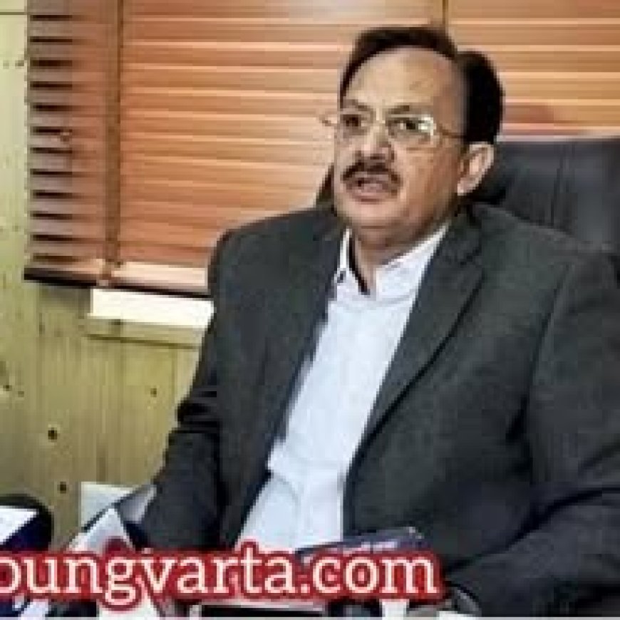 छह से 9 जनवरी तक सिरमौर प्रवास पर रहेंगे उद्योग मंत्री हर्षवर्धन चौहान 