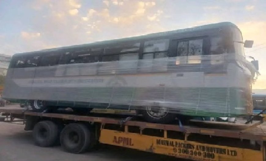 एचआरटीसी के बेड़े में जल्द ही जुड़ेंगी नई इलेक्ट्रिक बसें,ट्रायल के लिए सोलनपहुंची एक ई-बस  