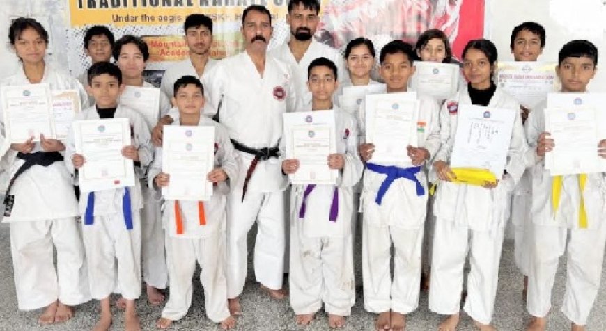 माउंटेन मार्शल आर्ट्स अकादमी नाहन में पांच दिवसीय शोतोकन ट्रेडिशनल कराटे कैम्प का आयोजन
