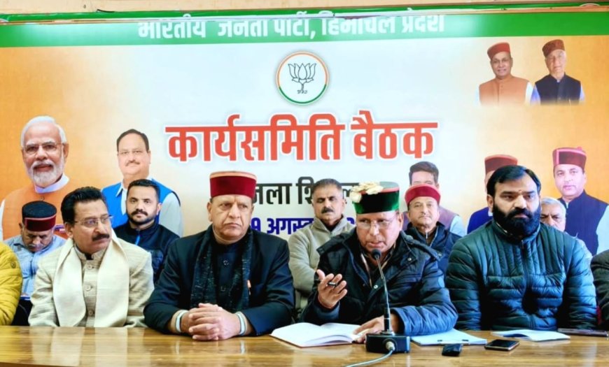 एसआईआर अभियान की तैयारी तेज , बुद्धिजीवियों और ओपिनियन मेकर्स तक पहुंचेगा संदेश : पुरुषोत्तम गुलेरिया