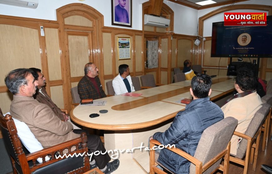 मुख्यमंत्री ने स्टेट अलाइड एंड हेल्थ केयर कांऊसिल की वेबसाइट का शुभारम्भ किया