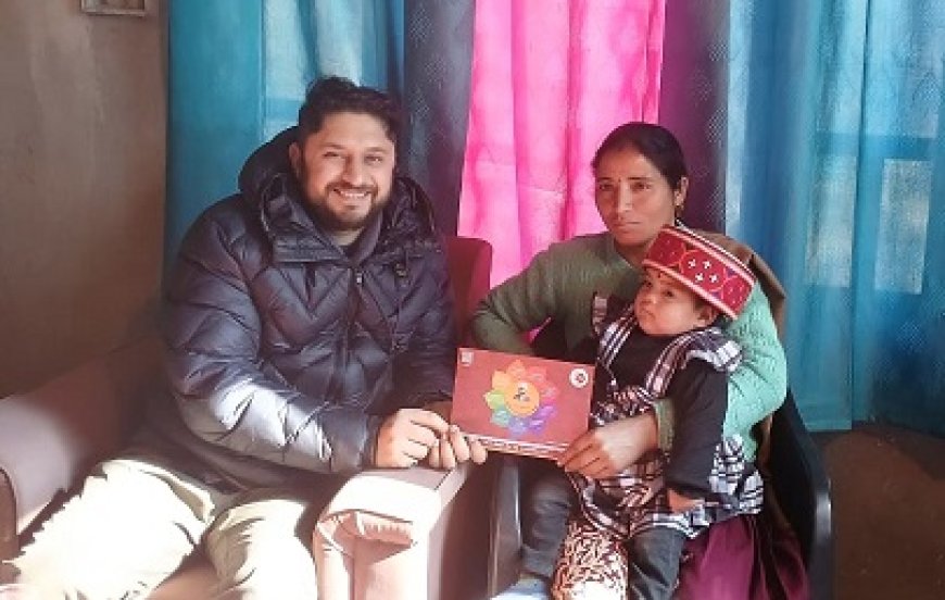 मुख्यमंत्री सुखविंद्र सिंह सुक्खू की घोषणा पर नितिका के उज्ज्वल भविष्य के लिए 21 लाख की एफडी