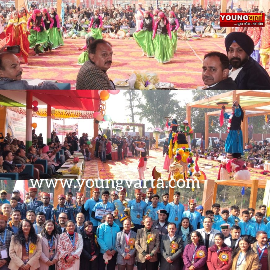 उत्तर प्रदेश ने जीती राष्ट्रीय अंडर-14 वॉलीबॉल चैंपियनशिप , उद्योग मंत्री हर्षवर्धन चौहान ने विजेताओं को किया पुरस्कृत 