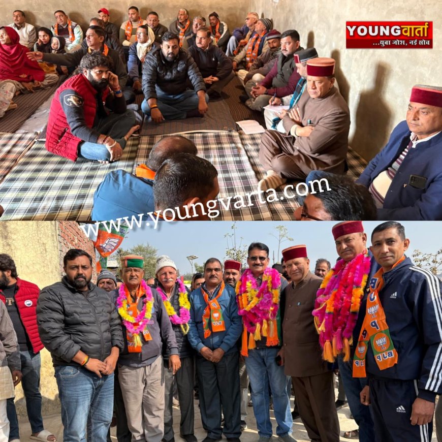 कालाअंब-त्रिलोकपुर क्षेत्र में भाजपा सरकार में शुरू हुए विकास कार्यों में कांग्रेस सरकार ने जड़े ताले : डा. बिंदल 