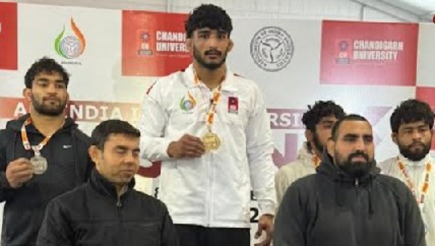 उपलब्धि : मंडी के पहलवान नवीन कुमार गुज्जर ने शानदार प्रदर्शन करते हुए स्वर्ण पदक किया अपने नाम 
