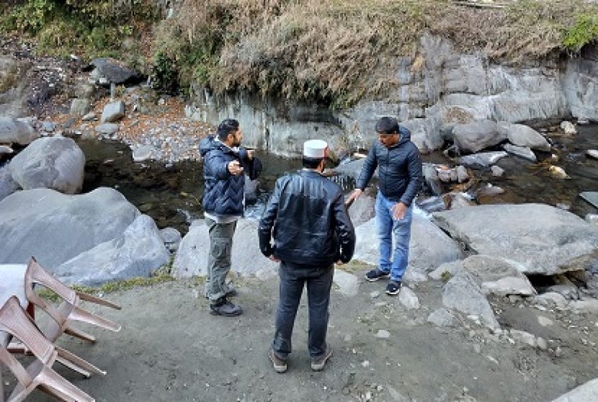 सरकार के प्रयासों से बरोट घाटी में लपास वॉटर फॉल का होगा सौंदर्यीकरण, उपायुक्त ने जारी कार्यों का लिया जायजा