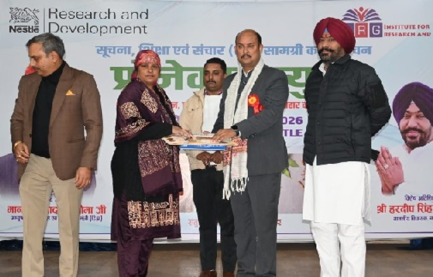 स्वस्थ शरीर के लिए पौष्टिक आहार आवश्यक :  यादविंदर गोमा