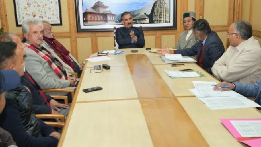 20 जनवरी तक हिम परिवार पोर्टल से जोड़ा जाए किसानों का पूरा डेटा,सीएम सुक्खू ने दिए निर्देश     