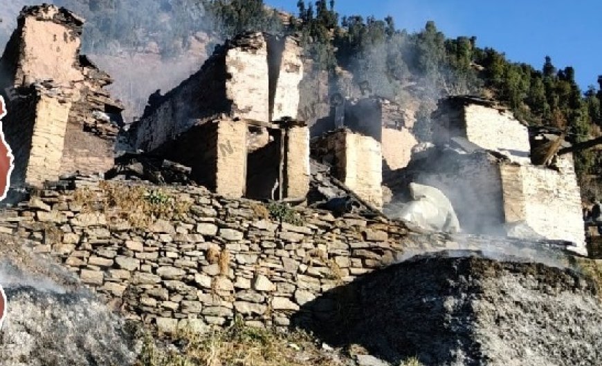 सिरमौर के तलागना में भीषण अग्निकांड में एक ही परिवार के छह लोगों की जिंदा जलकर मौत 