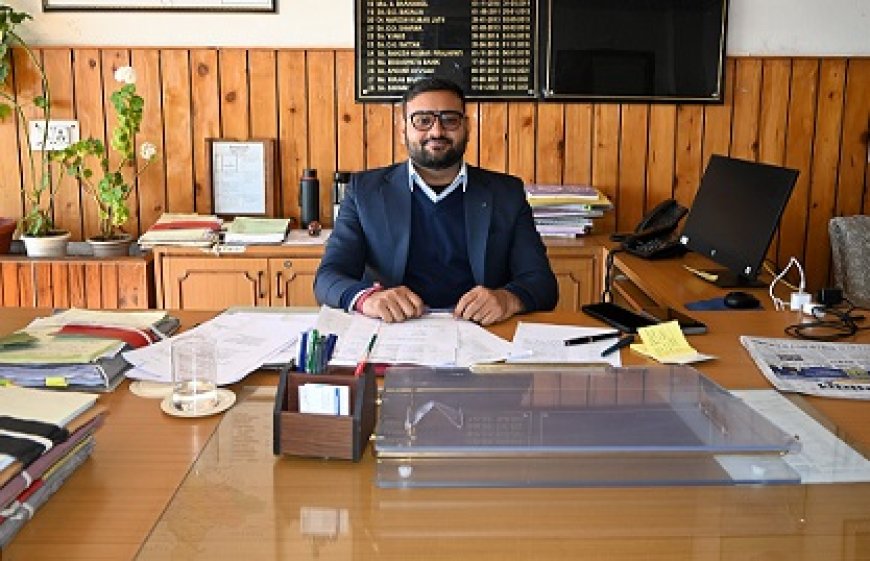 सचिन शर्मा ने संभाला अतिरिक्त उपायुक्त शिमला का कार्यभार