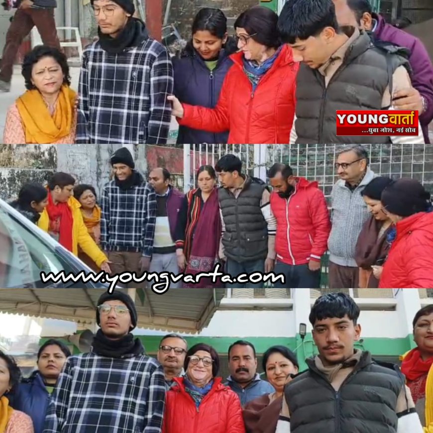 एक्सपोजर विजिट के लिए नाहन से रवाना हुए विशेष बच्चे , शिमला , चंडीगढ़ और अमृतसर का करेंगे भ्रमण 