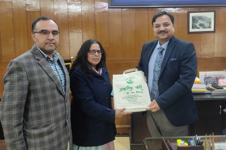 शिमला में प्राकृतिक खेती के उत्पादों को आमजन तक पहुंचाने के लिए उठाए जाएंगे प्रभावी कदम : उपायुक्त 
