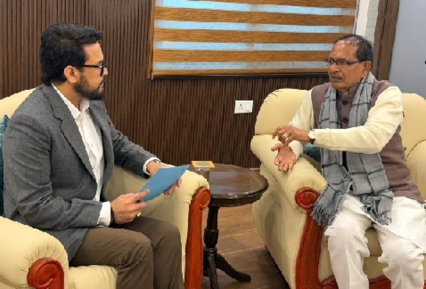 ग्रामीण अंचलों की तस्वीर-तकदीर बदलती पीएमजीएसवाई योजना : अनुराग सिंह ठाकुर 