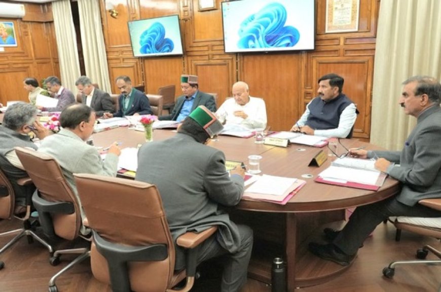 सीएम सुक्खू की अध्यक्षता में मंत्रिमंडल की बैठक,पंचायत चुनाव पर आए हाईकोर्ट के फैसले पर होगी चर्चा  