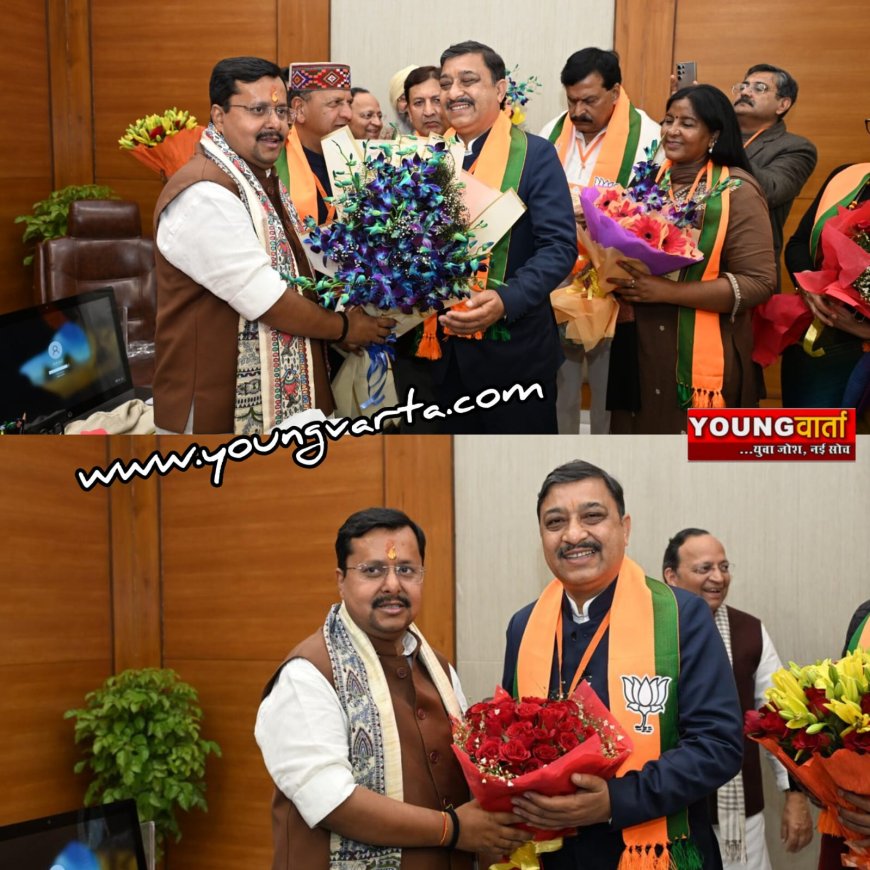 नितिन नबीन भारतीय राजनीति के उभरते युवा नेतृत्व , भाजपा को नई ऊर्जा देंगे : सुरेश कश्यप