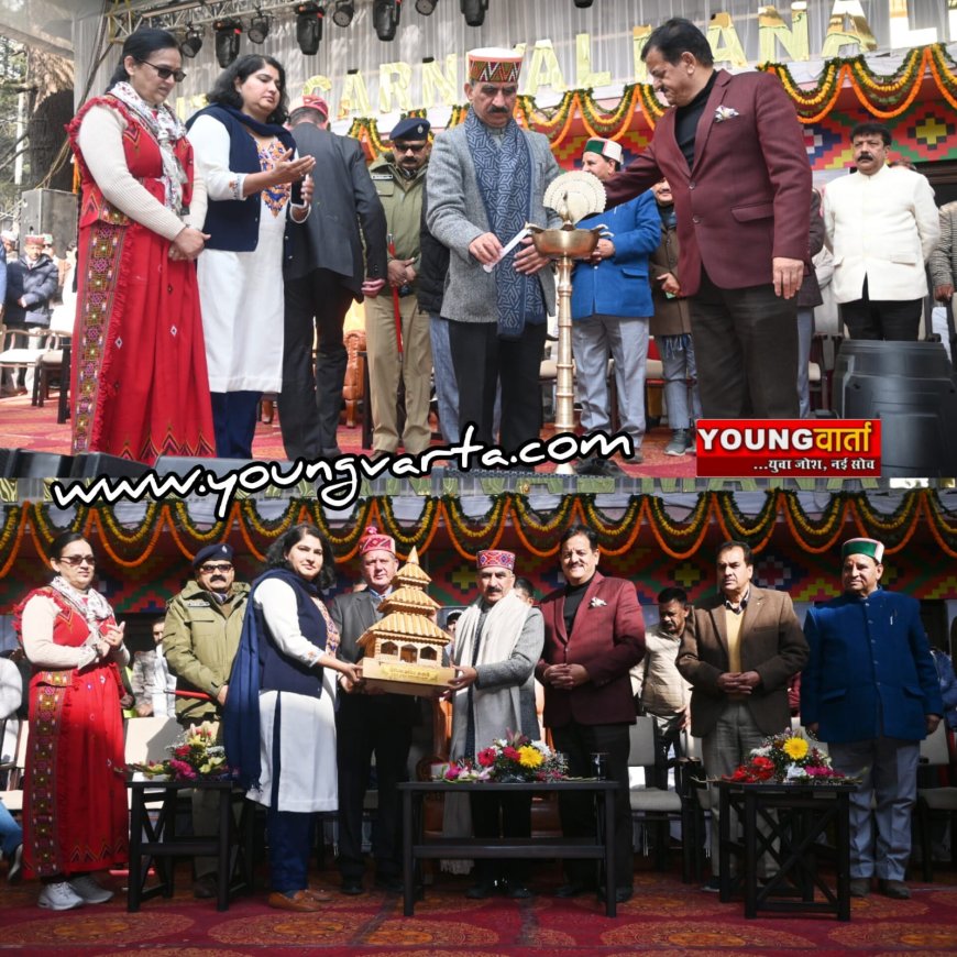 250 करोड़ से बनेगा मनाली रिवर फ्रंट , मुख्यमंत्री ने किया विंटर कार्निवल-2026 का  शुभारंभ