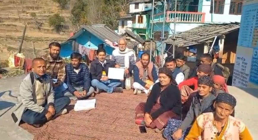 बडौल मे चिट्टे निवारण पर पंचायत प्रधान बबिता की अध्यक्षता में पंचायत स्तर की बैठक आयोजित