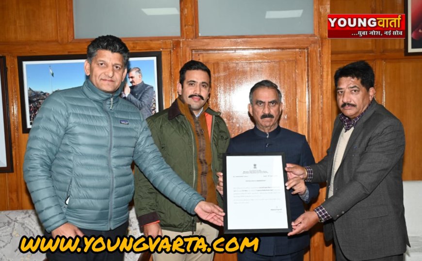 मुख्यमंत्री ने एचपीएससीबीएल को राष्ट्रीय स्तर पर पीएमएफबीवाई के क्रियान्वयन में प्रथम स्थान प्राप्त करने पर बधाई दी