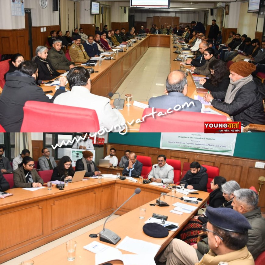 विकास योजनाओं को गति देने के लिए स्टीक डाटा संग्रहण करना आवश्यक : मनमोहन शर्मा