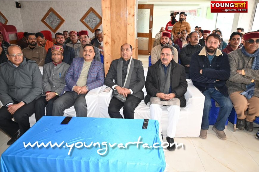 सोलन में जयराम ठाकुर ने सुनी मन की बात , प्रधानमंत्री ने दी गणतंत्र दिवस और हिमाचल राज्यत्व दिवस की बधाई