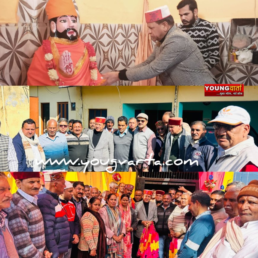 गुरु रविदास जी के दिव्य मार्गदर्शन और राष्ट्र निर्माण में उनके सहयोग को सदैव याद रखा जायेगा : डॉ. बिंदल