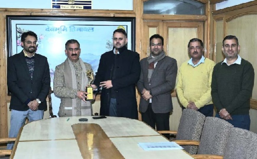 मुख्यमंत्री ने डीडीटीएंडजी को राष्ट्रीय स्तर पर सम्मानित किए जाने पर दी शुभकामनाएं