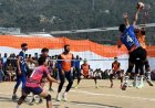 मंडी के पड्डल मैदान में आयोजित प्रतियोगिता में वॉलीबॉल में शिमला और कबड्डी में कोहिनूर अकादमी दभोटा ने मारी बाजी  