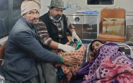 सराहनीय : एम्बुलेंस कर्मियों की सूझबुझ से एम्बुलेंस में ही करवाया सफल प्रसव 