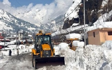 प्रदेश में आज से बारिश-बर्फबारी के आसार,डेढ़ फीट बर्फबारी होने से अटल टनल बंद 