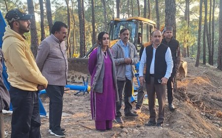 निर्माणाधीन प्रोजेक्टों के कार्यों में तेजी और गुणवत्ता सुनिश्चित करें अधिकारी , डीसी ने दिए निर्देश