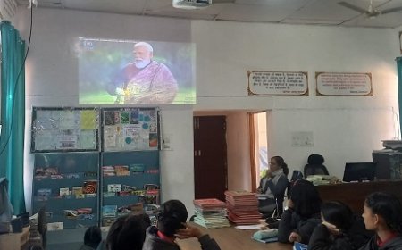 पीएम श्री केन्द्रीय विद्यालय हमीरपुर में ‘परीक्षा पे चर्चा’ कार्यक्रम का सफल आयोजन