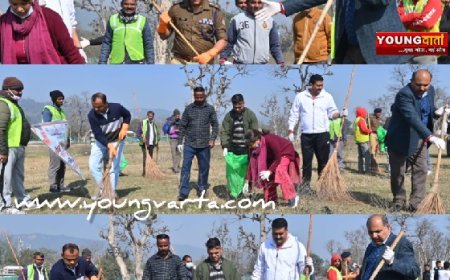 मुख्यमंत्री के निर्देशन में जनपद में तीन माह से निरंतर सफाई अभियान आयोजित 