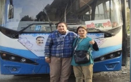 प्रदेश में पहली बार एचआरटीसी बस में चालक और परिचालक के रूप में दो महिलाओं ने एक साथ निभाई ड्यूटी  