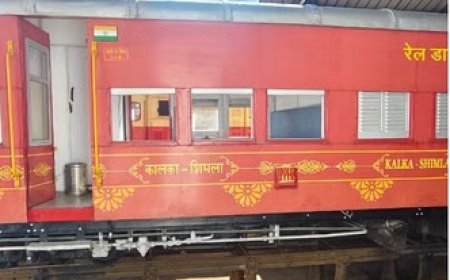 हिमालय की खड़ी ढलानों और तीखे मोड़ों पर ट्रेन को नियंत्रित करना अब होगा आसान,डिब्बों में लगाए एयर ब्रेक 