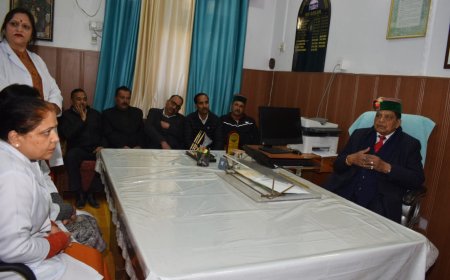 कथेड़ में निर्माणाधीन अस्पताल बनेगा समूचे क्षेत्र की जीवन रेखा : डॉ. शांडिल