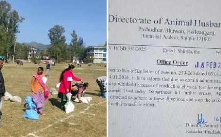 हिमाचल पशुपालन विभाग ने पशु मित्र की भर्ती प्रक्रिया में किया महत्वपूर्ण बदलाव  