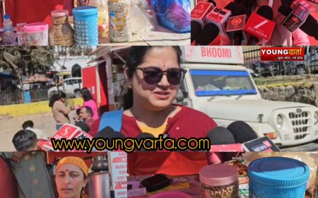 आकर्षण का केंद्र बने पहाड़ी व्यजंनों के स्टॉल , खिलाड़ियों के साथ स्थानीय लोग भी ले रहे व्यंजनों का लुत्फ