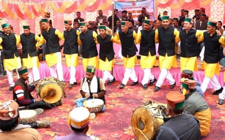 वाद्य यंत्र व देवलु नाटी प्रतियोगिता के दूसरे दिन भी गूंजा देवधुन का उल्लास