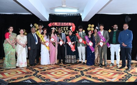 कैरियर अकादमी स्कूल नाहन में 12वीं के विद्यार्थियों के लिए विदाई समारोह का भव्य आयोजन