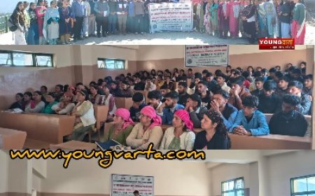 प्री-ग्रामीण उष्मायन केंद्र, राजकीय महाविद्यालय कफोटा में (EDP) के द्वितीय दिवस पर Financial Literacy सत्र का आयोजन