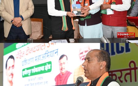 भाजपा एक जिम्मेदार दल , कांग्रेस केवल शोर मचाकर प्रदेश की जनता को कर रही गुमराह : जयराम ठाकुर