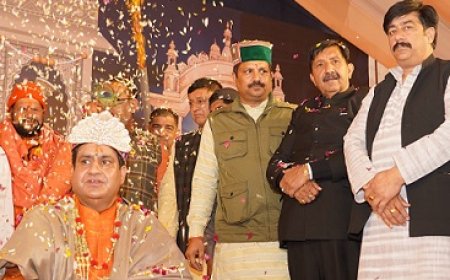 उपमुख्यमंत्री ने डेरा बाबा श्री रुद्रानंद आश्रम में नवाया शीश