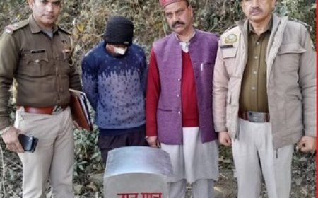 छोटा शिमला मंदिर में हुई चोरी के मामले में पुलिस ने आरोपी को किया गिरफ्तार 