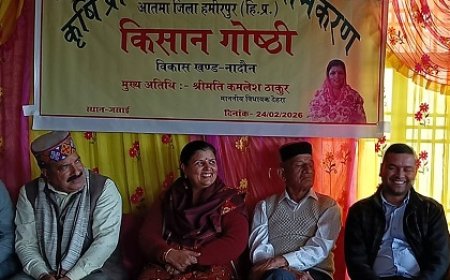 प्राकृतिक खेती को अपनाकर बढाएं अपनी आय : कमलेश ठाकुर