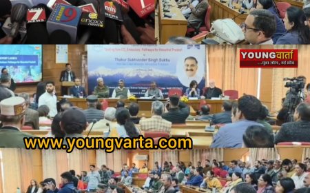 अप्रत्याशित बादल फटने की घटनाएं और सिकुड़ते ग्लेशियर जलवायु परिवर्तन के संकेत : मुख्यमंत्री