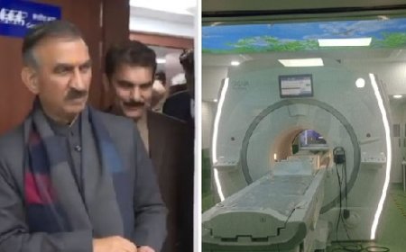 सीएम सुक्खू ने आईजीएमसी शिमला में थ्री टेस्ला एमआरआई मशीन का किया लोकार्पण    