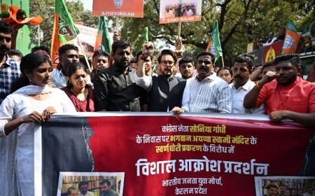 सोनिया गांधी का सबरीमाला सोना घोटाले के अभियुक्त से मिलना संदेहास्पद : अनुराग सिंह ठाकुर 