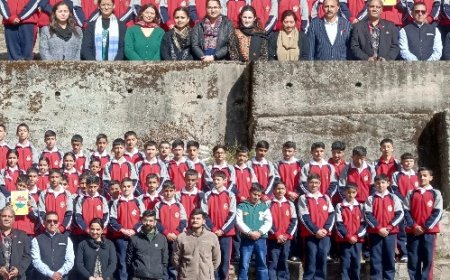 विद्यापीठ हिलग्रोव स्कूल में राष्ट्रीय विज्ञान दिवस पर वैज्ञानिक चेतना का संचार कार्यक्रम आयोजित 